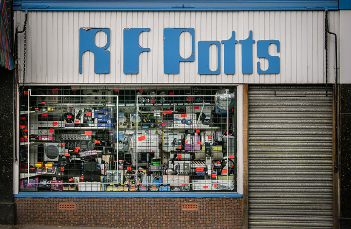 R F Potts logo